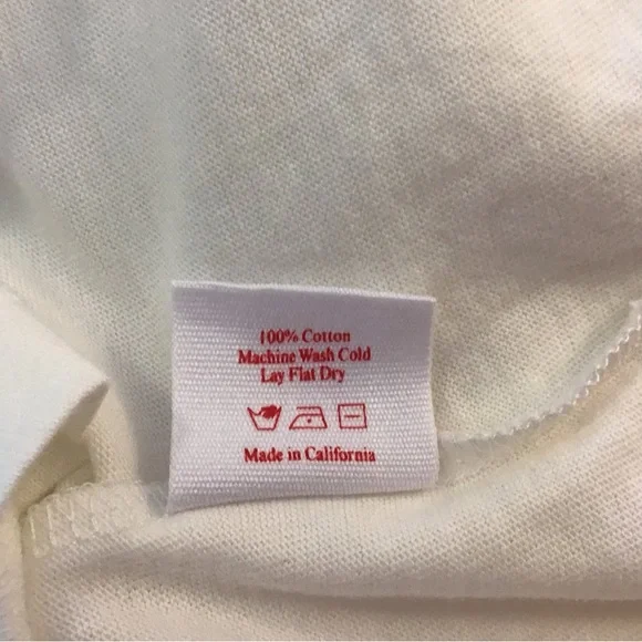 Lisa Says Gah Graphic VOTE Short Sleeve Cropped Oversized Tee Shirt Size Medium - Picture 5 of 7